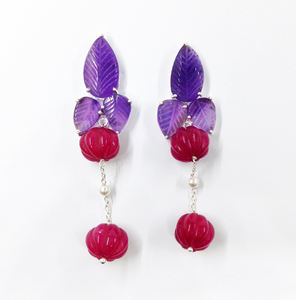 Argent Sterling 925 Sur Mesure Fournisseur Grossiste À La Main Unisexe Femme Faible QUANTITÉ MINIMALE DE COMMANDE Pas Cher Unique Élégante Boucle D'oreille en pierre Naturelle - Product Image 5