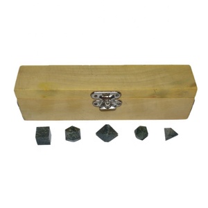 Juego de Geometría de 5 Piezas de Ágata - Estilo Feng Shui y Amor, Gema Tallada a Mano para Decoración del Hogar - Más Vendido - Product Image 1