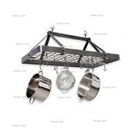 Crochet en fer couleur argent de bonne conception, taille et forme personnalisées, crochet de suspension pour ustensiles de cuisine du meilleur exportateur en Inde