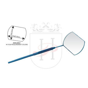 Extension de cils automatique rond et rectangulaire, miroir à poignée confortable, de couleur bleue, Extension de cils - Product Image 1