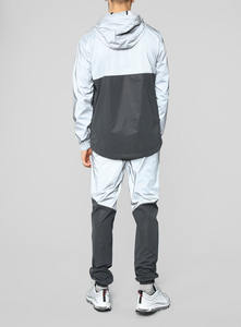 Logo personnalisé Survêtements Français Nouveau Design 2 Pièces Survêtement Homme Extérieur Doux Polaire Zip up Col Montant Hommes Survêtement Sport Survêtements Hommes Terry Lourd Hommes Blanc Lourd - Product Image 3