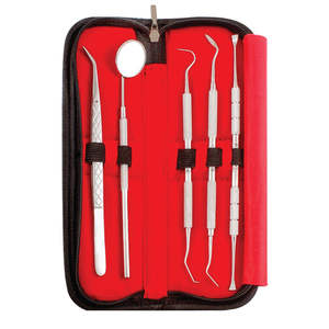 Kit de herramientas dentales de acero inoxidable, nuevo instrumento Dental, 5 piezas - Product Image 4