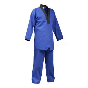 Usine directe 2024 meilleure qualité unisexe Taekwondo uniforme pour adultes Logo personnalisé Arts martiaux porter ensemble - Product Image 2