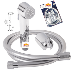 Modern Designed <strong>Brass</strong> Bathroom Accessory <strong>Diaper</strong> <strong>Sprayer</strong> Set with Flexible Hose - Product Image 1