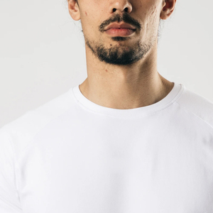 T-shirts pour homme en coton 100% personnalisés de haute qualité, couleur unie, vente en gros - Product Image 2