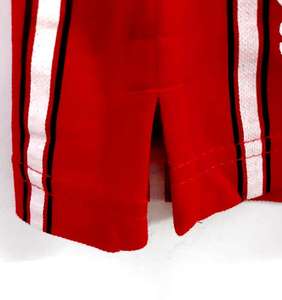 Overrun กางเกงขาสั้นแบรนด์เดิมแขนสั้นสำหรับผู้ชายผ้าคอตตอนลายทางผ้าอัดย้อมสำหรับสำนักงานธุรกิจ - Product Image 5