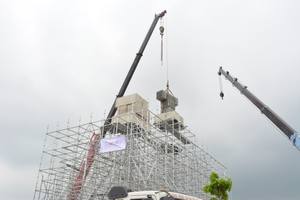 Meilleur vendeur En Acier Construction ringlock système d'échafaudage accessoires verticales poteaux d'échafaudage Vietnam - Product Image 2