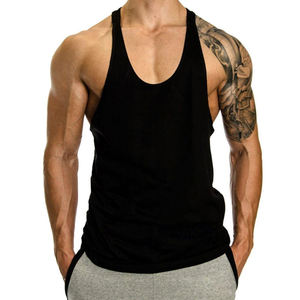 Impression de logo personnalisé FTF vêtements de sport antirétrécissement OEM ODM gilet sans manches derniers modèles de maillots pour hommes en gros - Product Image 1