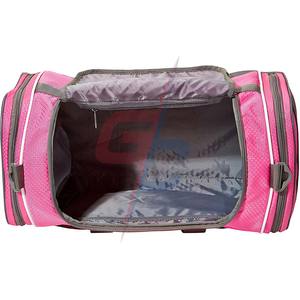 กระเป๋าเดินทางแบบดัฟเฟิลสำหรับกีฬา/ออกกำลังกาย/ค้างคืน/เดินทาง ผลิตจากผ้าฝ้าย/โพลีเอสเตอร์/แคนวาส คุณภาพสูง น้ำหนักเบา ทนทาน รับผลิตตามแบบ สั่งทำได้ - Product Image 3