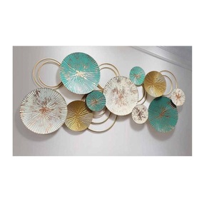 Arte de pared de Metal para decoración del hogar, piezas de decoración de lujo de alta calidad, arte de pared de metal, gran oferta, de distribuidor indio - Product Image 6