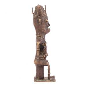 Sculptures de guerrier africains multicolores en laiton, figurines de l'anime fait à la main, pièces de décoration, articles cadeaux - Product Image 2