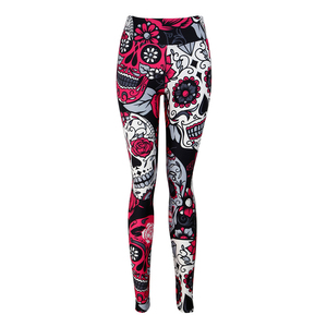 Leggings de Fitness sexy, pantalon de Yoga avec motif léopard, taille haute, sans couture, sport côtelé, vente en gros, 2021 - Product Image 4