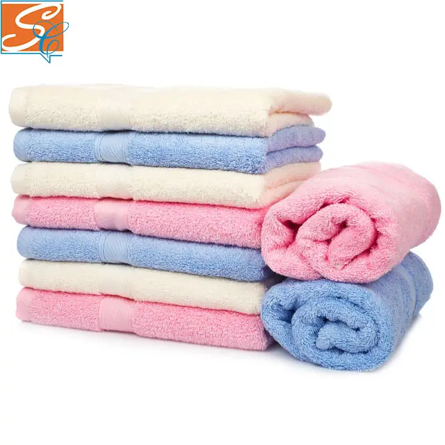 Khăn mặt cotton Khăn thiết kế khuyến mại khăn mềm nhanh khô sinh thái thân thiện khăn mặt cho gia đình, phòng tắm, khách sạn xuất khẩu tại Ấn Độ