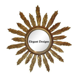 Classic Stylish Handmade Decorative Metal Wall Mirror <b>for</b> Home Creative Designer <b>Bathroom</b> Mirror Supply - Product Image 3