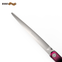 Ensemble de ciseaux pour chien en aluminium rose, écologiques et légers, lames en acier japonais, construction en acier inoxydable, outils de toilettage pour droitiers