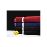 Peignoir en tissu éponge unisexe Robes de bain d'hôtel/spa Robes de bain classiques - Vendeur sportif indien 100% coton à fibres longues pour hommes ou femmes