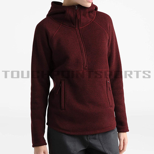 Sudadera con capucha de algodón para mujer, ropa deportiva informal de talla grande en todos los colores, venta al por mayor - Product Image 3