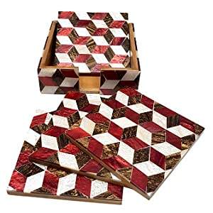 รถไฟเหาะฝังกระดูกที่ออกแบบล่าสุดรูปทรงสี่เหลี่ยมและตารางที่ปรับแต่งได้ - Product Image 5