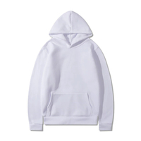 Sweat à capuche polaire personnalisé sérigraphié en gros, nouveau design hiver, 100 % coton, teint uni, anti-plis, pour homme