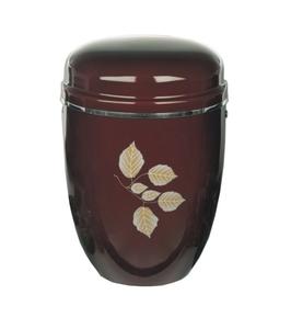 Urnas con diseño de flor martillada para adultos, urnas de comida, cremación, diseño a la moda - Product Image 3