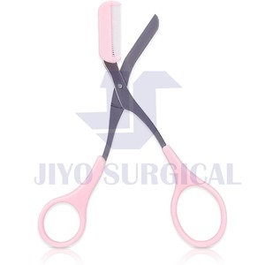 Peigne professionnel à sourcils, pour femmes, ciseaux de cheveux, 1 pièce - Product Image 1