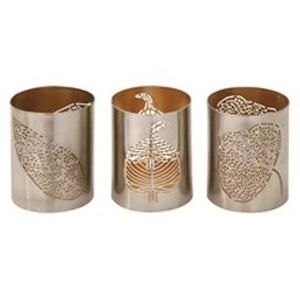 Portavelas decorativas votivo para decoración de boda, diseño moderno y antiguo con estampado de logotipo personalizado hecho a mano - Product Image 3