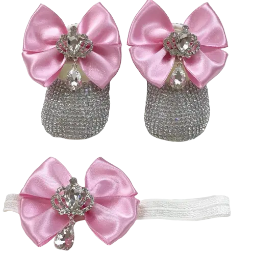 Commercio all'ingrosso personalizzato neonato nuovo Design di alta qualità moderno Lux rosa argento Designer vestito lucido scarpe per bambini scarpe estive per bambini