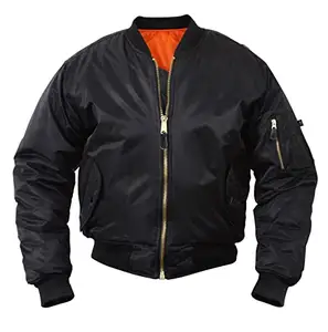 High quality silk satin men bomber jacket satin quilted bomber jacket in new Fashion and new Style