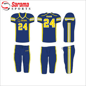 Uniforme de fútbol americano, uniforme de fútbol americano por sublimación, novedad de 2022 - Product Image 1