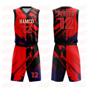 Plain New Design Youth Basketball Uniforms - Product Image 1