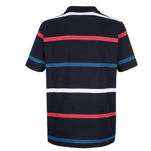 เสื้อโปโลแขนสั้นผ้าฝ้ายทรงมาตรฐานสำหรับผู้ชายขายส่ง - Product Image 2