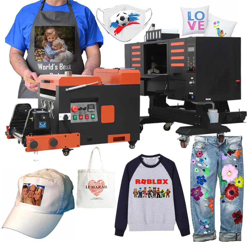 Nova tecnologia i3200 3050 dtf impressora de calor, papel de transferência de calor digital pet camiseta a3 dtf impressora