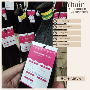 Extensions de cheveux Remy vietnamiennes, vente en gros au royaume-uni, pas de perte, ne s'emmêlent pas, 26 pouces - Product Image 2