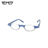 Gafas de Lectura Populares para Mujer, Diseño Redondo y Pequeño con Media Montura
