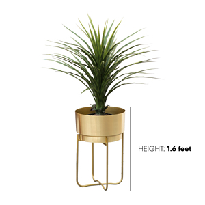 Soporte de maceta de metal de hierro de alta calidad personalizado diseño Vintage estilo jardín hogar vivero directo maceta India maceta - Product Image 3