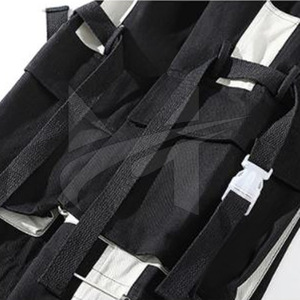 Joggers décontractés noirs sur mesure 2020 pour hommes, design élégant avec poches latérales, anti-plis, option grandes tailles pour l'hiver - Product Image 5