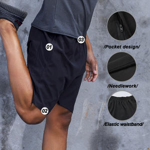 Vêtements de sport personnalisés, Shorts de course vierges pour hommes, pantalons de jogging, de survêtement, d'entraînement, vente en gros, été, - Product Image 3