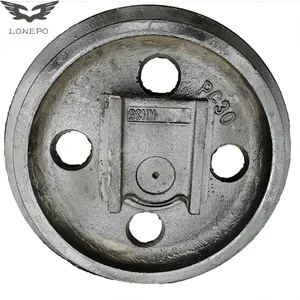 Parts For Excavator Mini Excavator EC13 EC25 EC30 Front Idler E7417386 Undercarriage Parts For Volvo