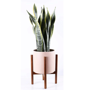 Maceta decorativa para el hogar con soporte, maceta de Metal de gran calidad para decoración de jardín, hecha a mano a granel - Product Image 6