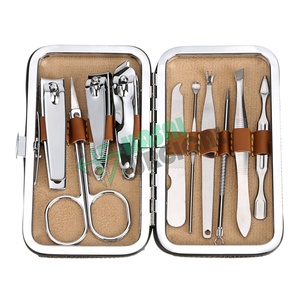 Kit de manicura y pedicura de acero inoxidable, herramientas para el cuidado de las uñas, set de manicura y pedicura cosmética, aprobado por CE y ISO, novedad - Product Image 2