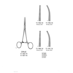 Pinzas hemostáticas Crile - Product Image 1