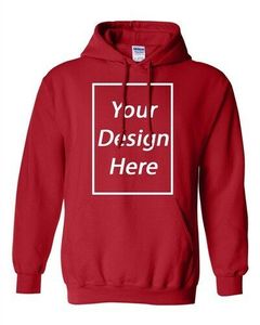 Alta calidad cómodo peso pesado secado rápido gota hombro sudaderas con capucha 100% algodón bordado sudaderas con logotipo de impresión personalizada - Product Image 1