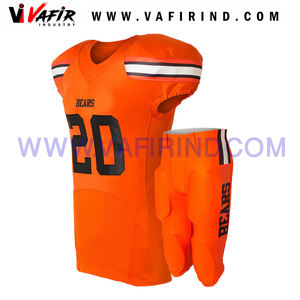 Los uniformes de fútbol americano de sublimación personalizada de alta calidad usan el más nuevo jersey y pantalón de fútbol americano personalizado para adultos - Product Image 6