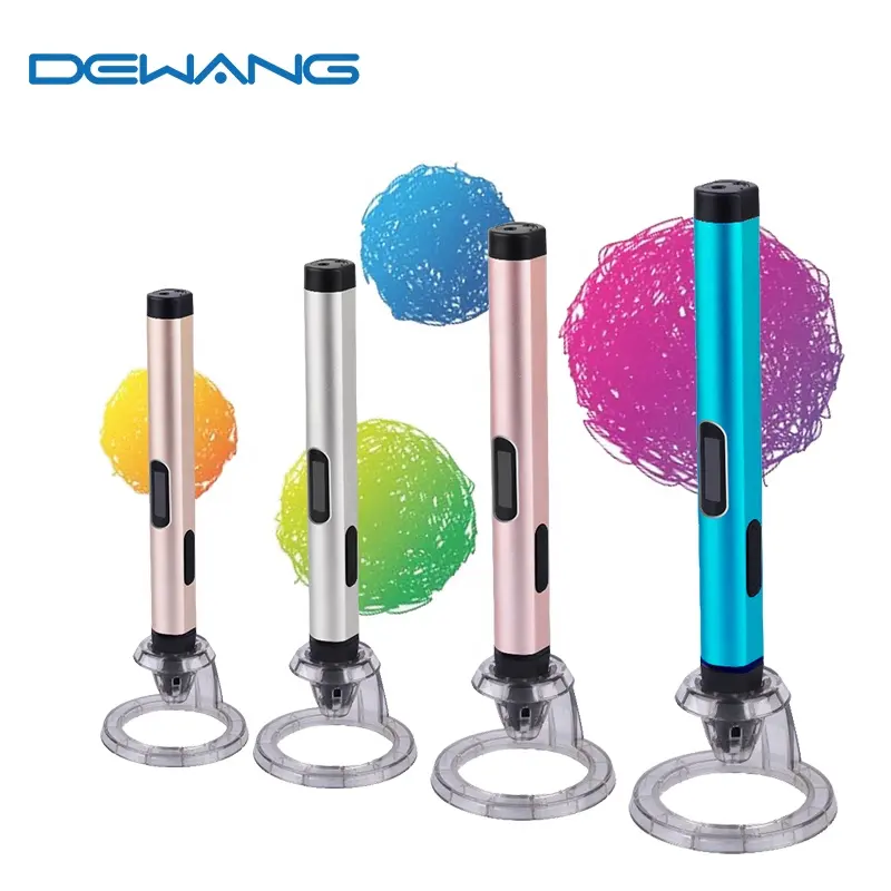 Dewang Best After Sales Service Professional Printing 3d Pen With Oled Display