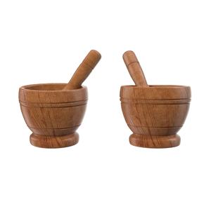 Wood Mortar Pestle Food Garde High Quality Material Mortar and Pestle for Customized Size and Sale <b>Product</b> - Product Image 1