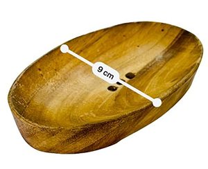 ที่ใส่สบู่ทำด้วยมือของโลกที่ทำจากไม้หรูหรากล่องใส่สบู่อาบน้ำพร้อมอุปกรณ์ในห้องน้ำ - Product Image 2