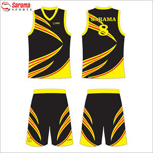 Ensemble d'uniformes de basket-ball pour hommes à séchage rapide avec sublimation et nom de votre équipe Taux bon marché de haute qualité, - Product Image 2
