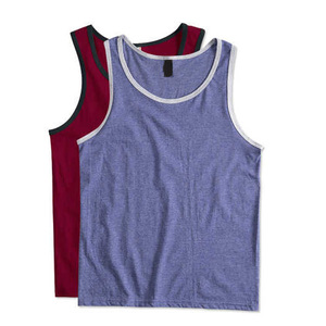 Débardeur de fitness unisexe écologique à séchage rapide, 100 % coton, matière tricotée respirante, style décontracté, forte demande - Product Image 1