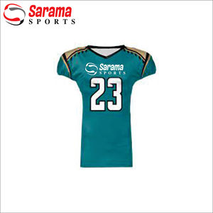 Uniforme de football américain personnalisé, style tendance, vente en gros, service OEM, respirant, manches courtes, haute performance, dernière mode - Product Image 2