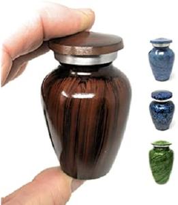 Suministros funerarios, diseño tallado a mano, urna de cremación de Metal para cenizas, urna funeraria de tamaño personalizado de Metal para adultos - Product Image 2